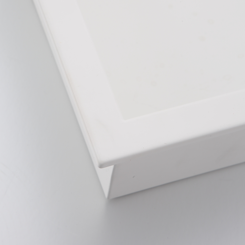 Nicho de chuveiro embutido para banheiro em aço inox 304 branco