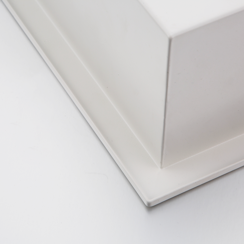 Nicho de chuveiro embutido para banheiro em aço inox 304 branco